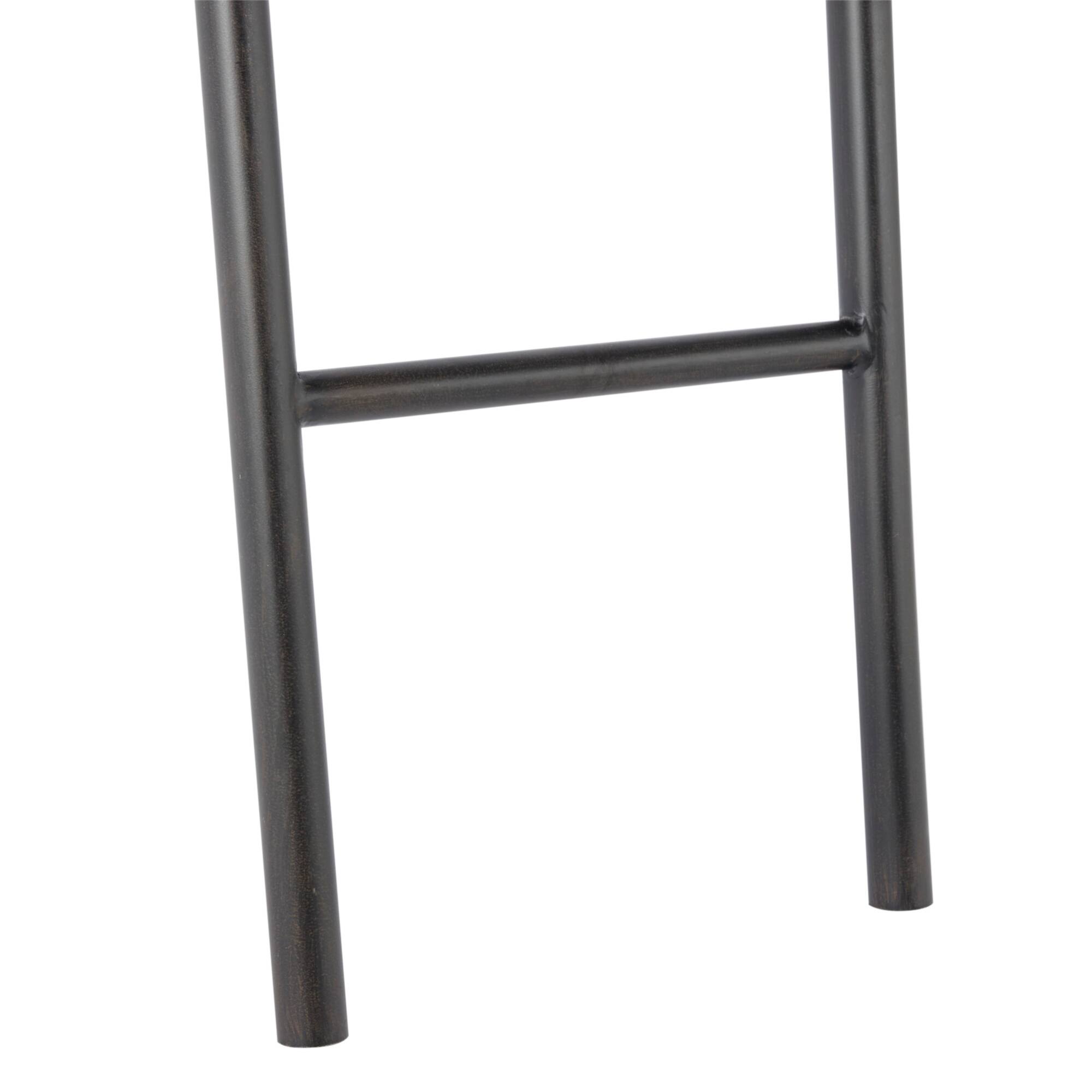 Brown Metal Industrial Ladder Set